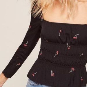 Reformation Cherry Top